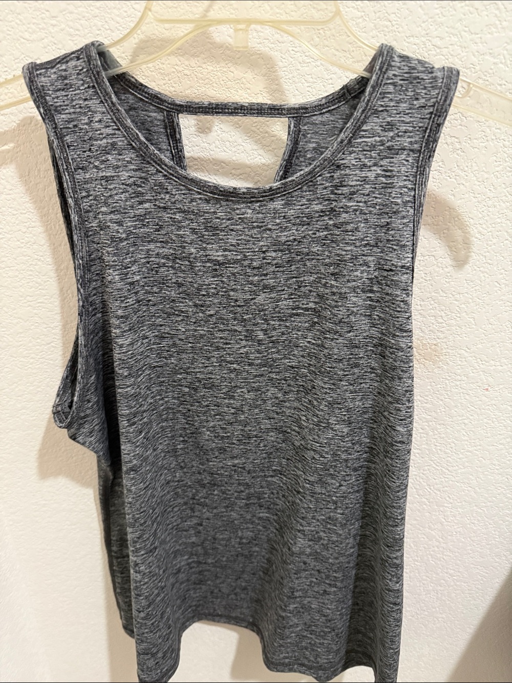 Ideology Heather Gray Sleeveless Tank - Soft Athletic Layer